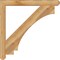 Ekena Millwork Imperial Craftsman Rough Sawn Bracket, Western Red Cedar, 4"W x 44"D x 44"H BKT04X44X44IMP04RWR - alternate 2